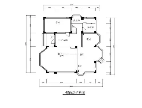 一层房子改造设计平面图