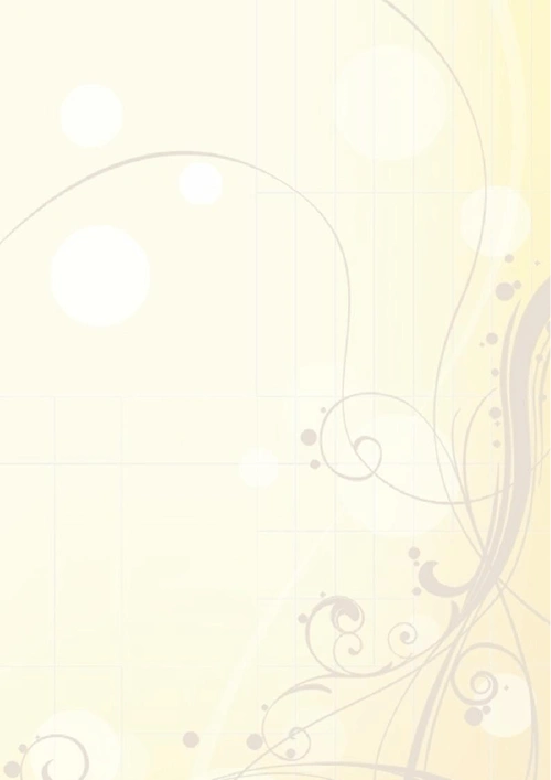 浅黄色风格简历模版