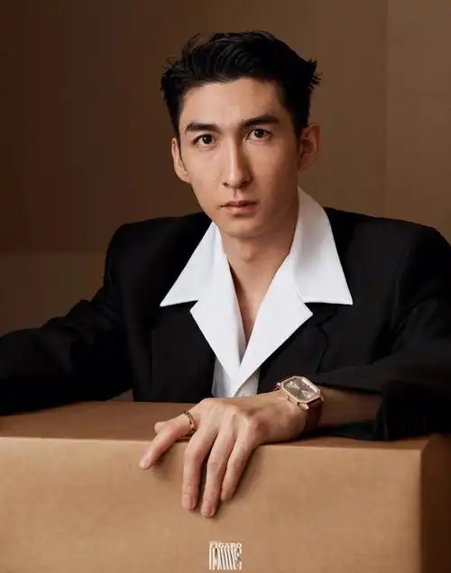 男艺人妆发no84武大靖杂志拍摄