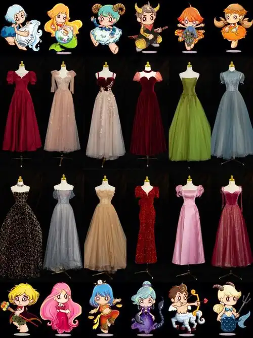 绝美12星座专属的本命礼服来了银川婚纱