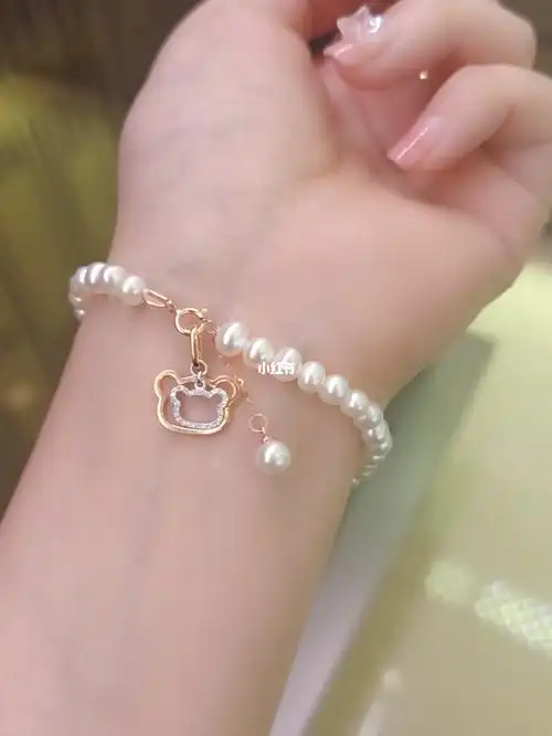 六福珠宝 珍珠手链_珍珠手链_六福珠宝怎么样_时尚_配饰