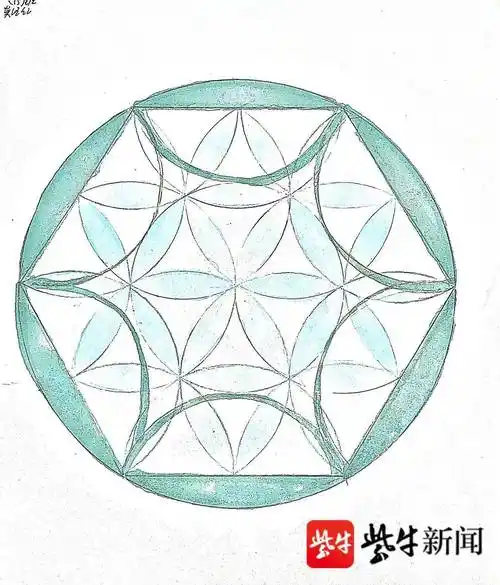 惊艳!这些初中生设计的"轴对称图形"美出新高度