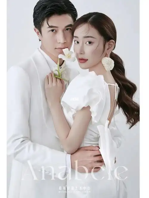 极简内景婚纱照75优雅甜美大气通通都有