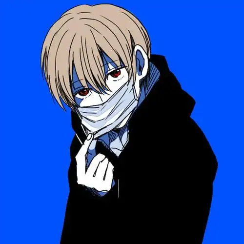 黑衣口罩神秘男人头像