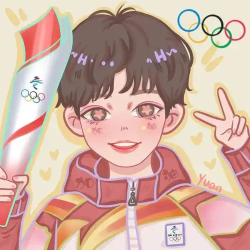 卡通头像黄明昊