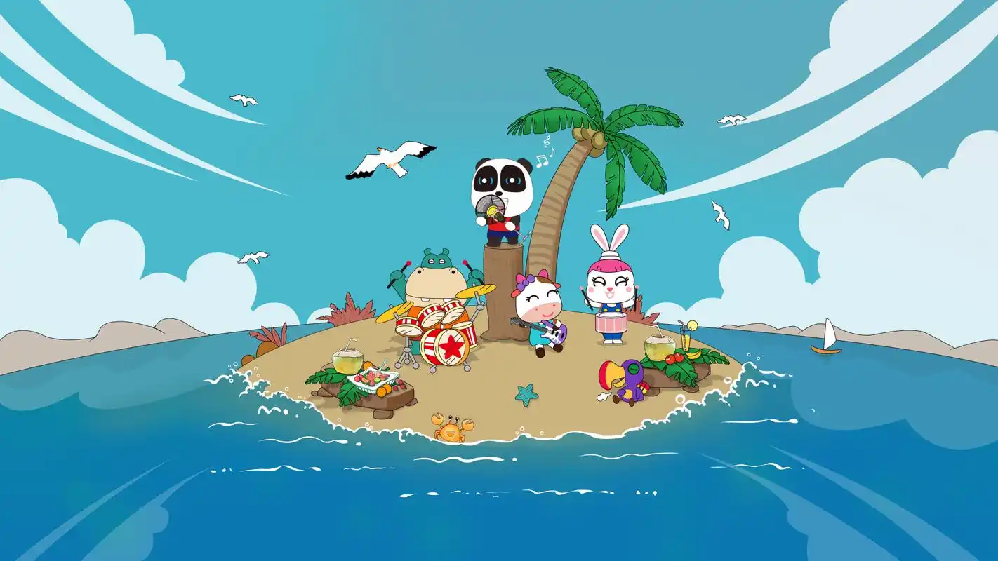 熊仔动漫文字卡通图片桌面壁纸