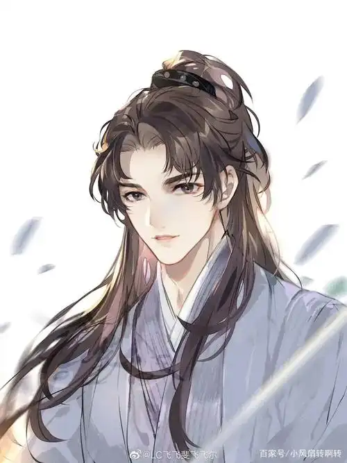 古风男壁纸插画