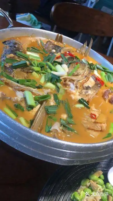 老李家土菜馆·安吉传承土菜船头鱼图片