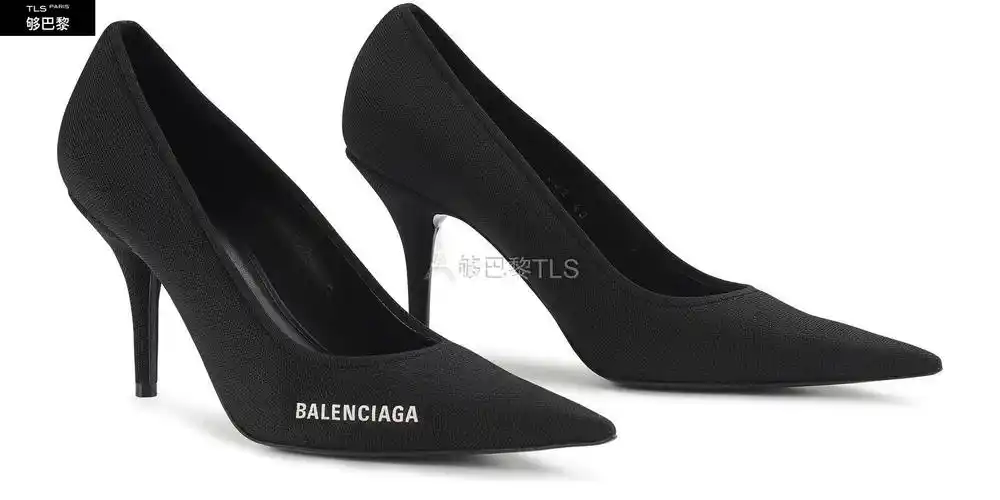 【包邮包税】 balenciaga巴黎世家 21年秋冬 女士 高跟鞋 针织高跟鞋