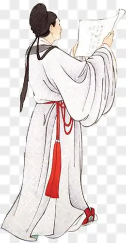 古代人物醉酒李白pngpsd手绘南宋诗人李清照人物免抠素材pngpsd水墨风