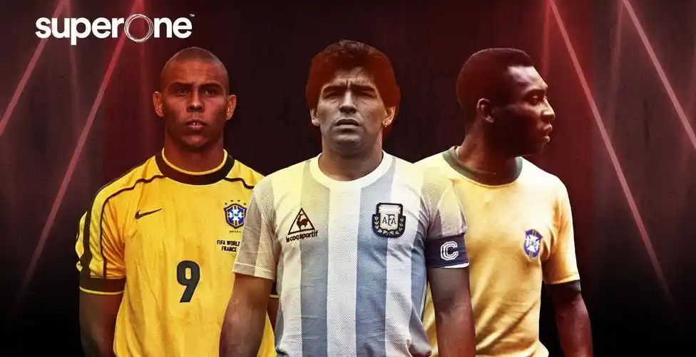 世界杯赛事传奇球星top50 马拉多纳贝利大罗分列前三_足球运动员_巴西