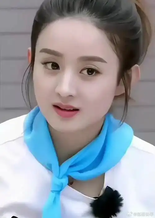 赵丽颖的素颜照曝光,堪称正能量的女神