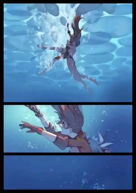 安柏优菈冷水浴照片疑似流出-原神社区-米游社