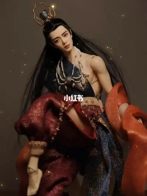 敦煌飞天男菩萨