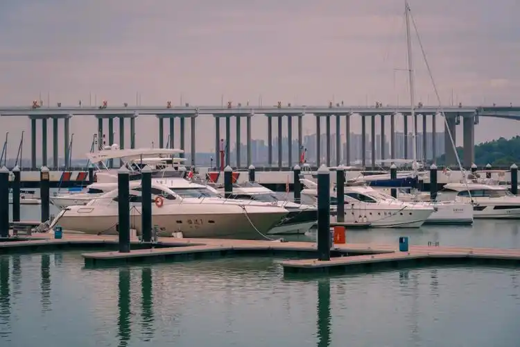 打卡南沙游艇会