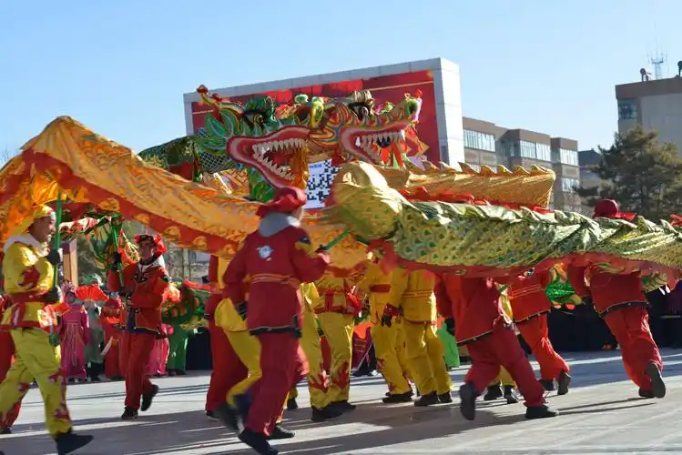 迎春纳福,金猪贺岁 永昌县社火秧歌展演——欢天喜地闹新春,政通人和