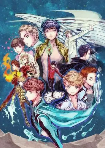 求exo个人漫画图片,有多少发多少,但一定要是12个人一种类型的