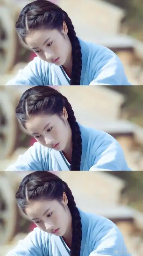 新版小龙女当初被吐槽,现在换了一个造型,清新淡雅美到无可挑剔