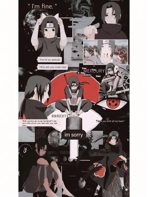 火影忍者 : 粉丝投票最爱的宇智波鼬壁纸(一键三连礼貌拿图[猪头r])