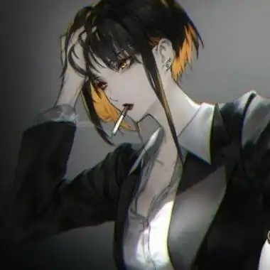 可爱冷酷头像女