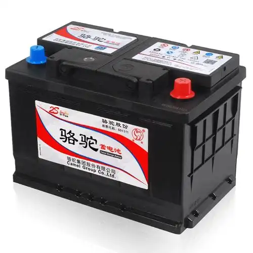 骆驼汽车电瓶蓄电池55414适配老桑塔纳老捷达福克斯蒙迪欧12v54ah