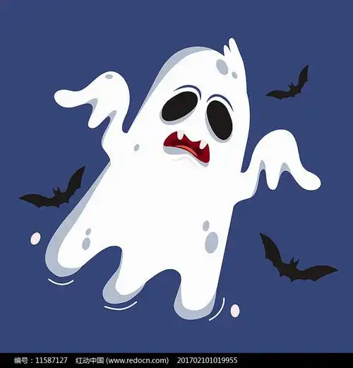 鬼魂中元节图片_卡通手绘_编号11587127_红动中国
