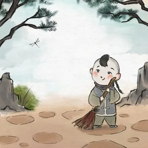 水墨古风儿童插画封面合集