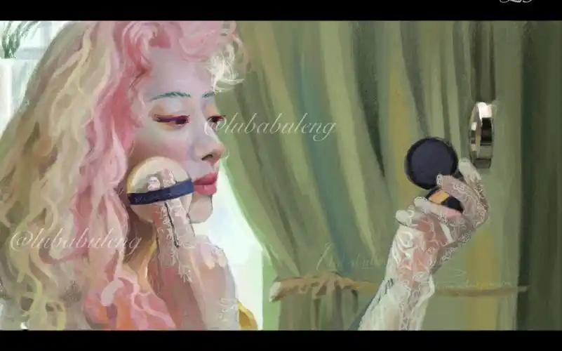 74procreate74崔雪莉goblin哥布林绘画过程