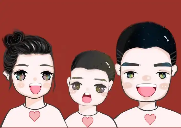 可可爱爱全家福|动漫|单幅漫画|z57464488 - 原创作品 - 站酷 (zcool)