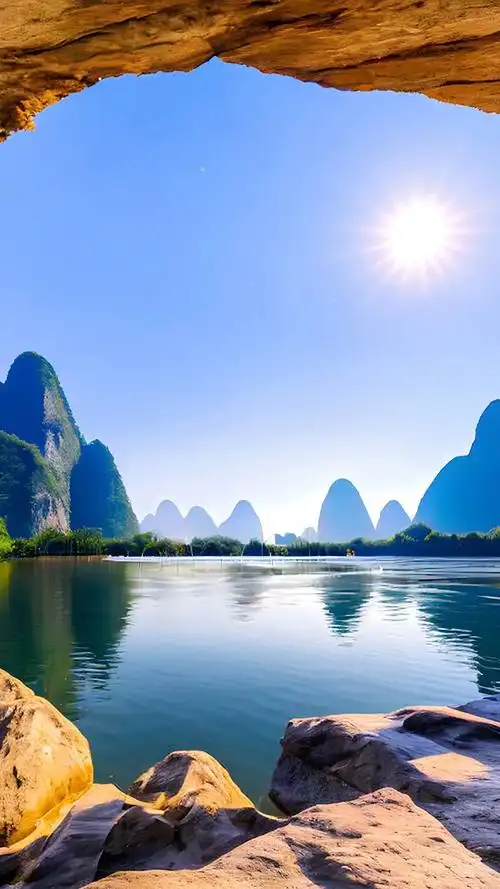 走进桂林深山,看看这美丽的风景!#桂林山水甲天下 #治愈系风 - 抖音