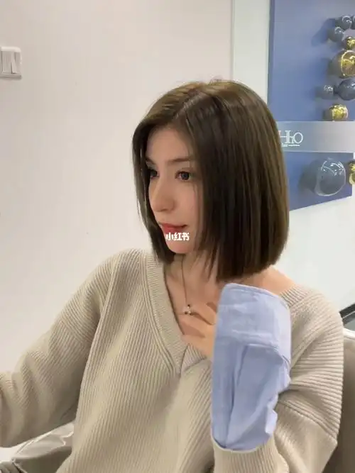 超a一刀切女生短发发型真的谁剪谁好看