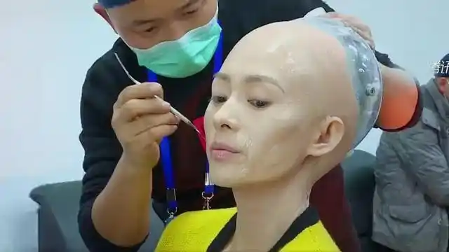 章子怡光头照吓我一跳,但还是没有范冰冰的惊悚!【微世推网】