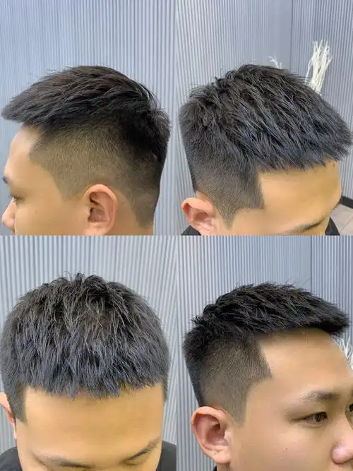 男生短发发型栗子头