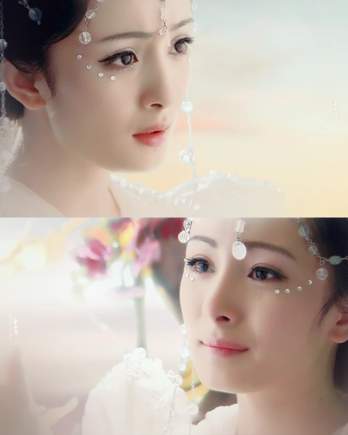 杨幂仙剑奇侠传三夕瑶清丽出尘冰洁宛若雪花之色一生情千古困碧落黄泉