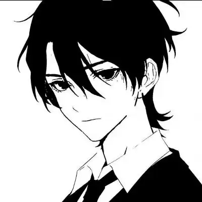 黑白男生动漫头像78amanwhodoesntspendtimewithhisfamilycannever