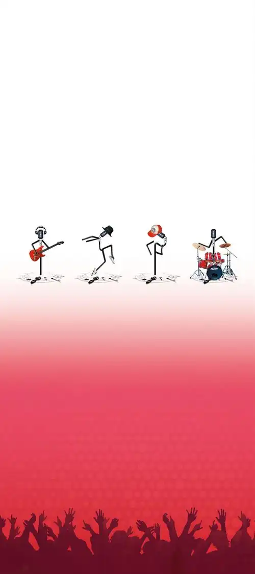 关键词 : 卡通,插画,音乐,乐器,海报素材背景,激情,狂欢
