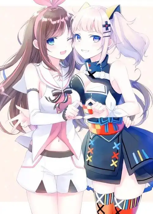 二次元动漫闺蜜壁纸