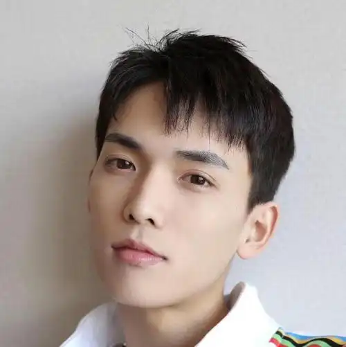 金棕长度:8cm适合发质:硬,软③发型:男生"内扣刘海狼尾"发型发色:黑