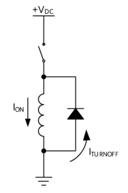 图3. 续流二极管