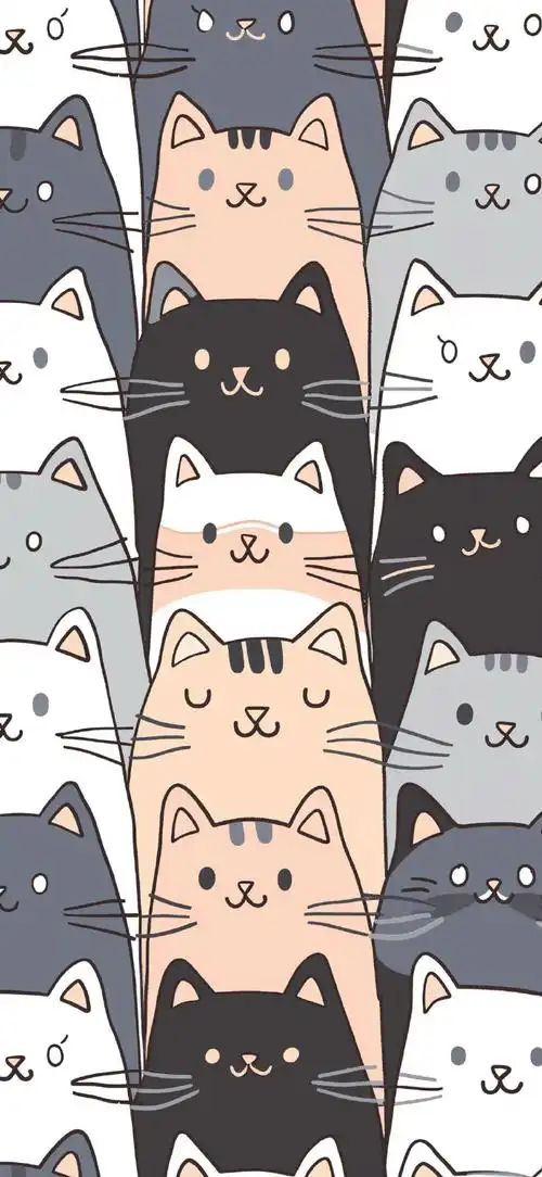 高清壁纸无水印#超治愈的可爱锁屏壁纸