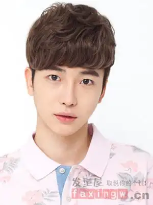 韩式男发型精选|男生短发齐刘海发型萌萌哒 清秀可爱男生发型