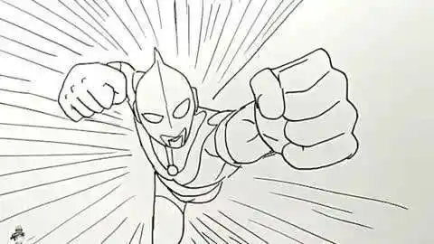 绘画天堂 变身:杰克奥特曼