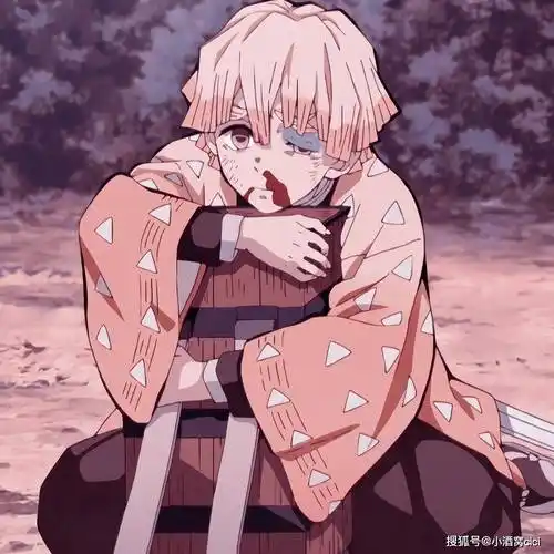 鬼灭之刃我妻善逸动漫头像自剪分享善逸其实不是懦夫