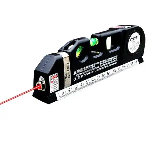 红外线水平仪绿光16线高精度强光细线贴墙仪贴地仪激光蓝光平水仪