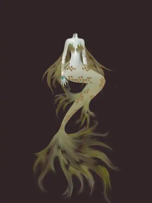 胖丹d手作人鱼材料尝试