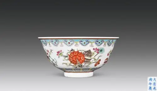 清光绪 粉彩八宝纹小碗 - 瓷器 - 中国嘉德四季第48期拍卖会 - 拍卖
