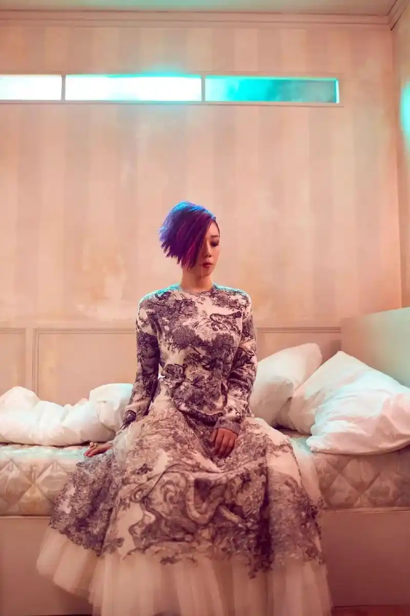 在消失的5年里,林忆莲保持着青春的容颜,复出后的宣传照惊艳众人.