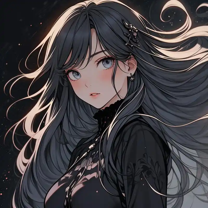 动漫头像女93黑暗系冷酷94 暗黑系动漫女生头像来啦,这种头像真是