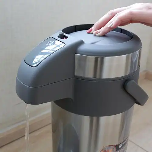 匡迪316不锈钢内胆气压式4l热水瓶