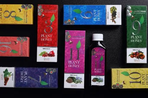 tesam草本蜂蜜蜂糖浆包装设计数字篇